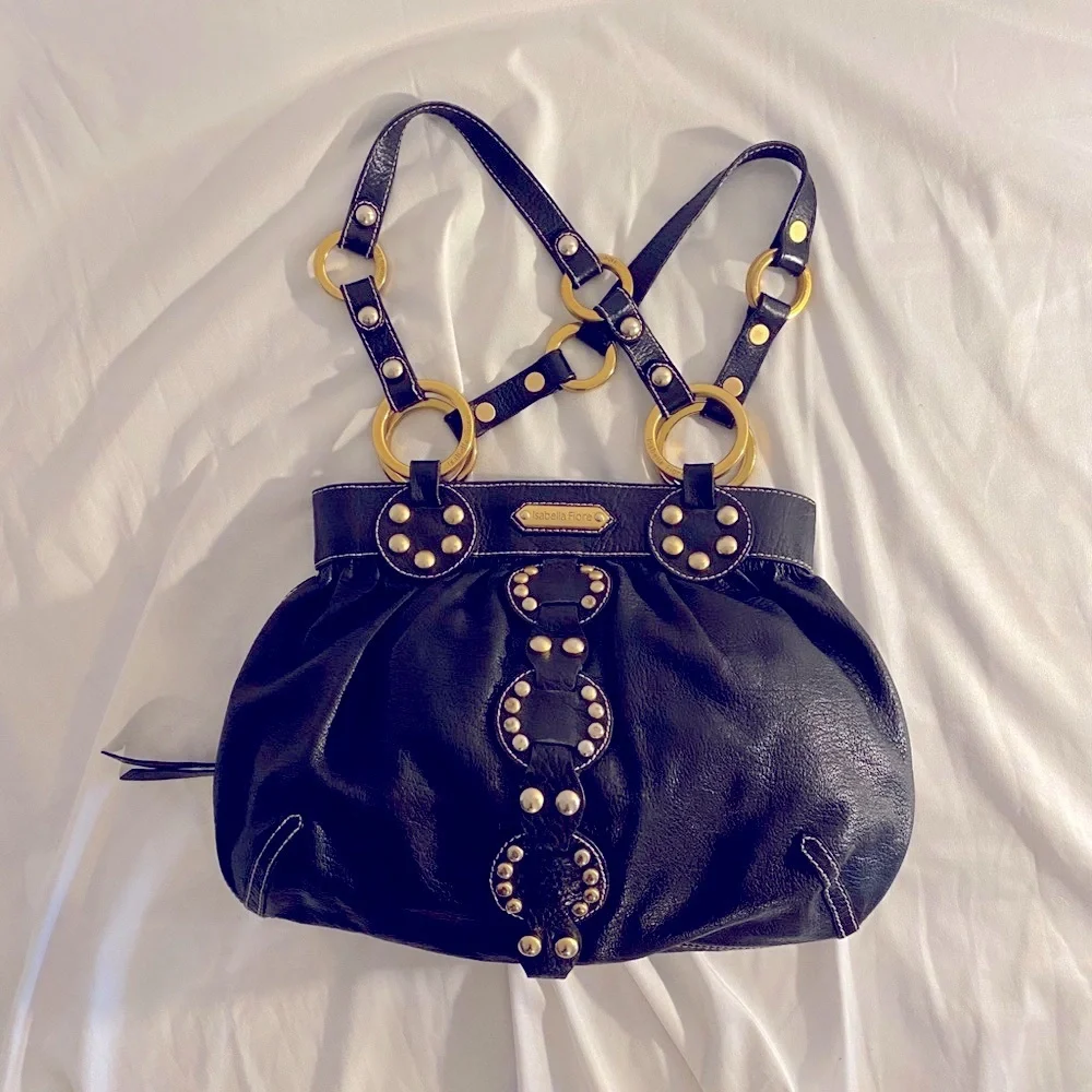 Isabella Fiore Leather Shoulder Bag